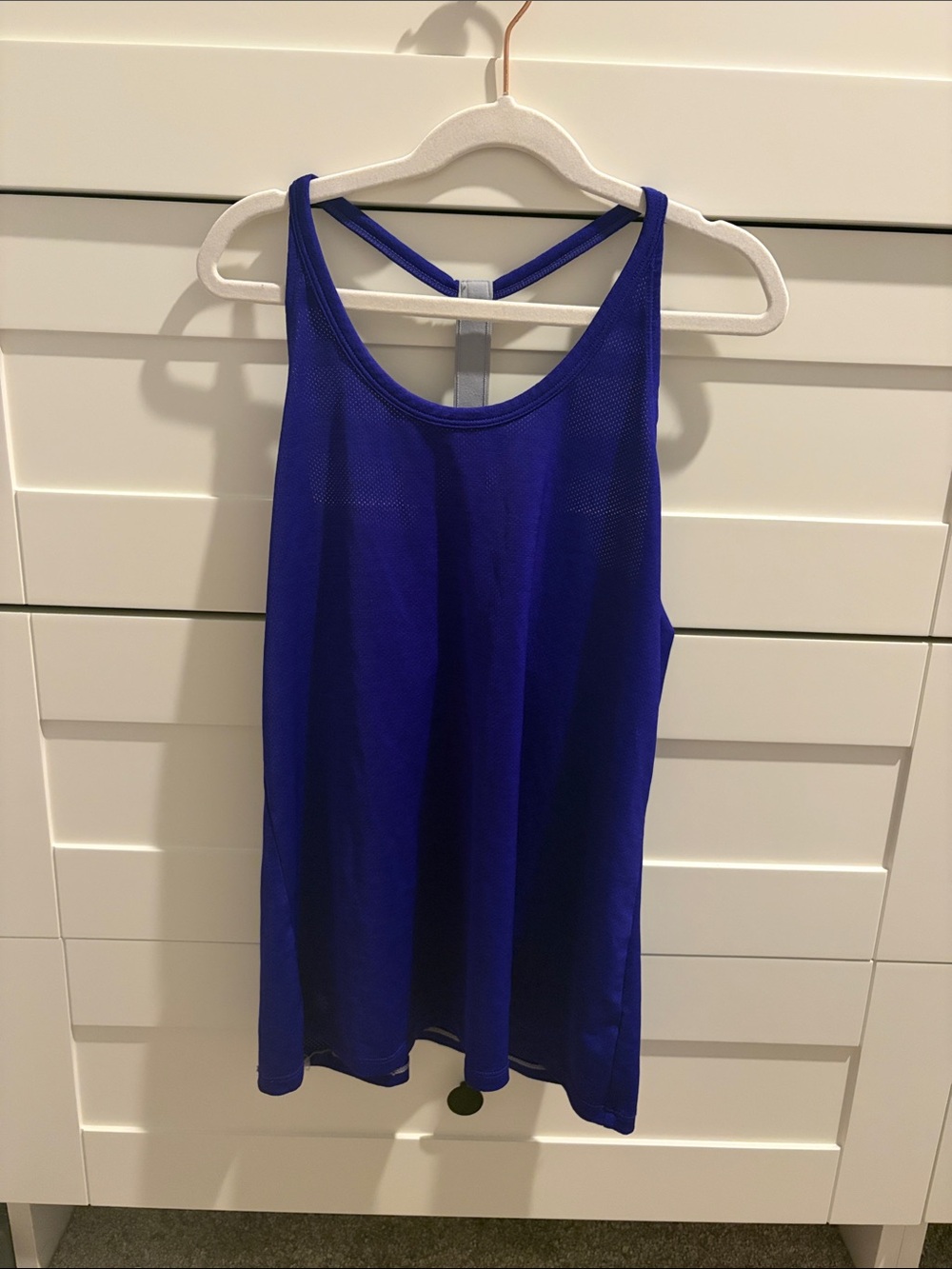 Athleta Cobalt Blue Strappy Back Tank Top